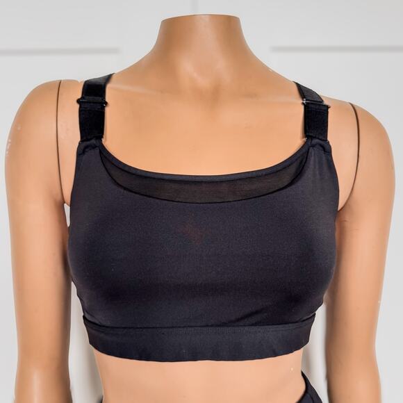 Athleta Other - Athleta Ultimate Adjustable Black Sports Bra, Women's A-C, High Impact Ready